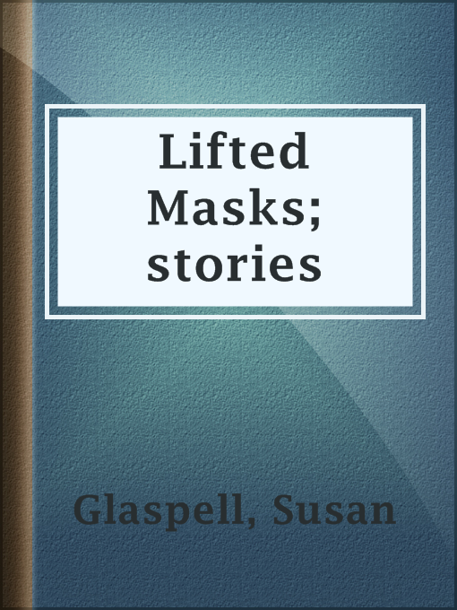 Cover image for Lifted Masks; stories
